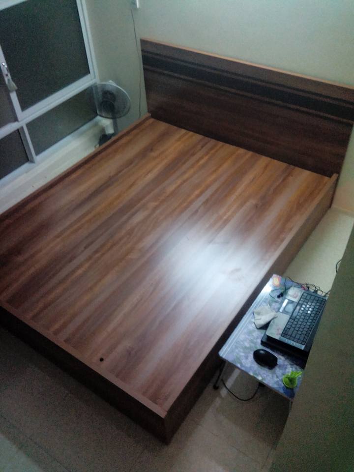 Giuờng Gỗ Công Nghiệp 1M2 *1M9 Hải Phòng.